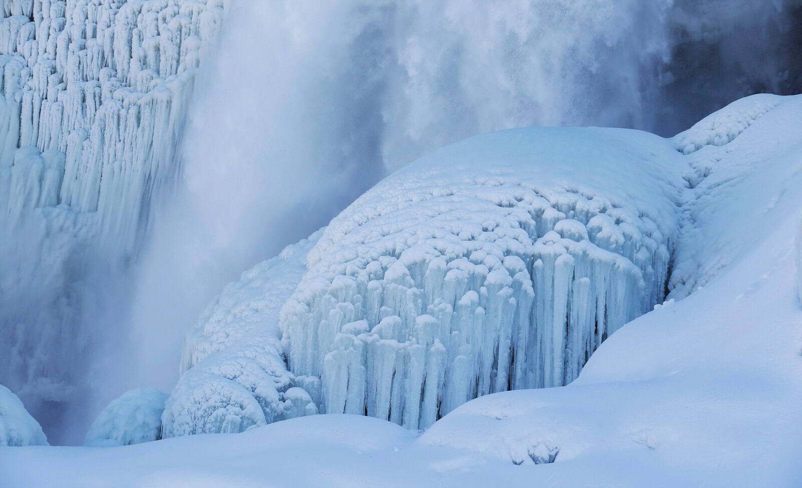 Ice formations